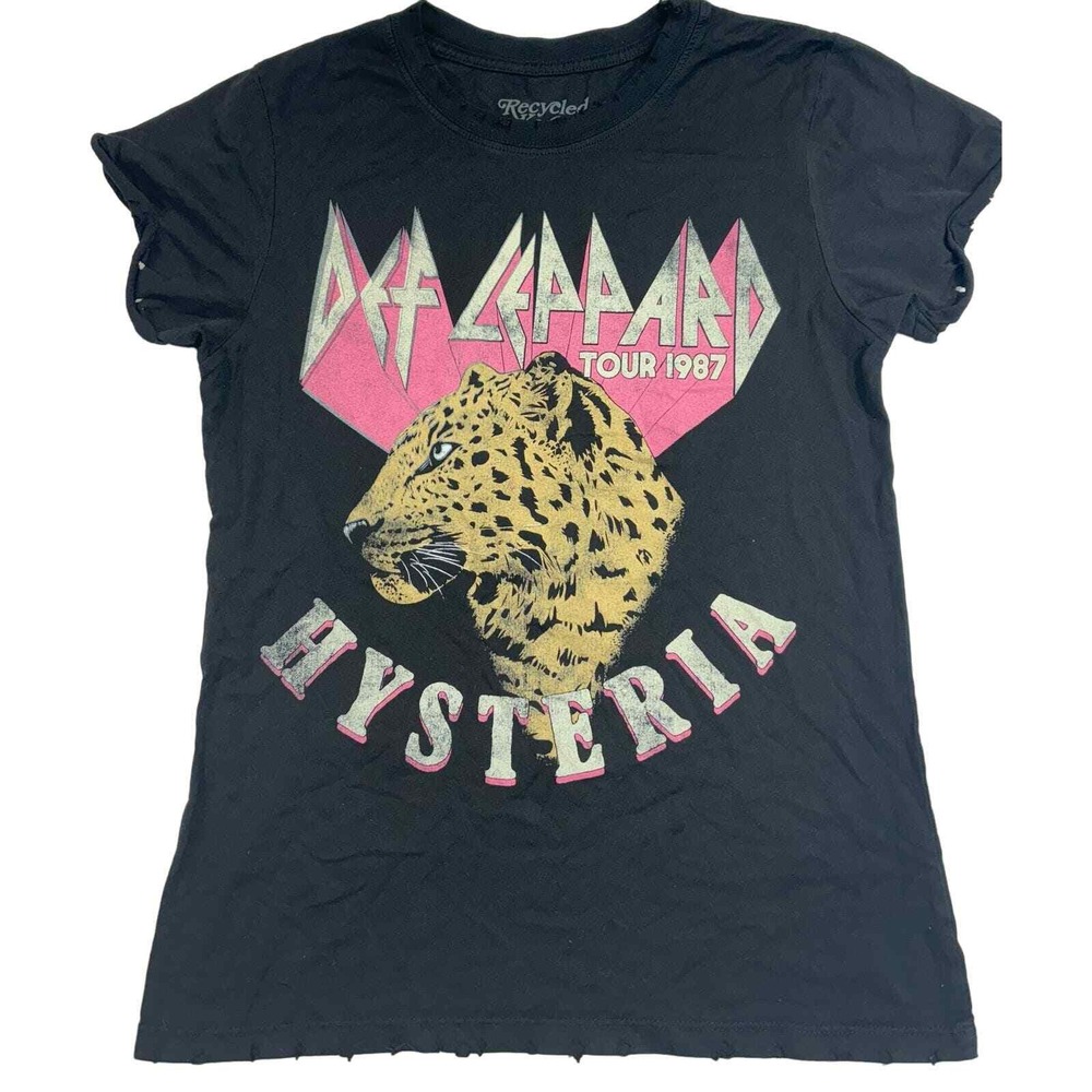 Recycled Karma NWOT Def Leppard Hysteria Summer Tour Tee Size XS